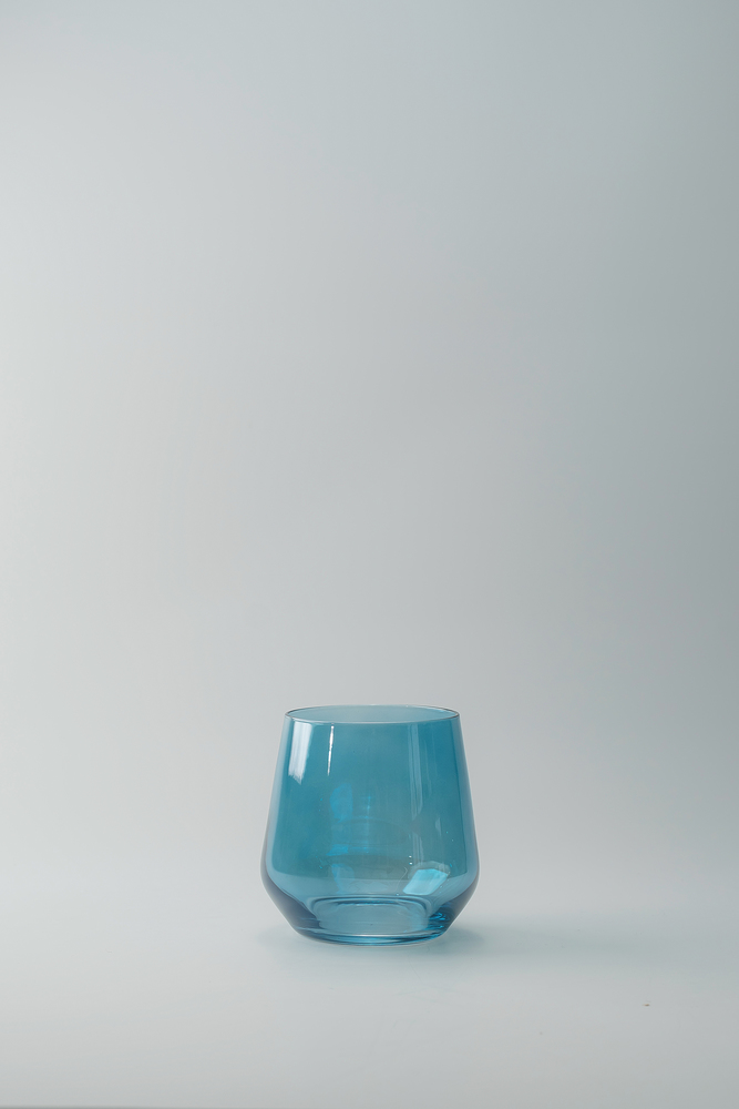 Комплект стаканов Светло-синий Стаканы Стеклянная посуда Для дома Олд фэшн Стаканы Посуда для напитков HoReCa