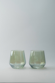 Комплект стаканов Зеленый Стаканы Стеклянная посуда Для дома Олд фэшн Стаканы Посуда для напитков HoReCa