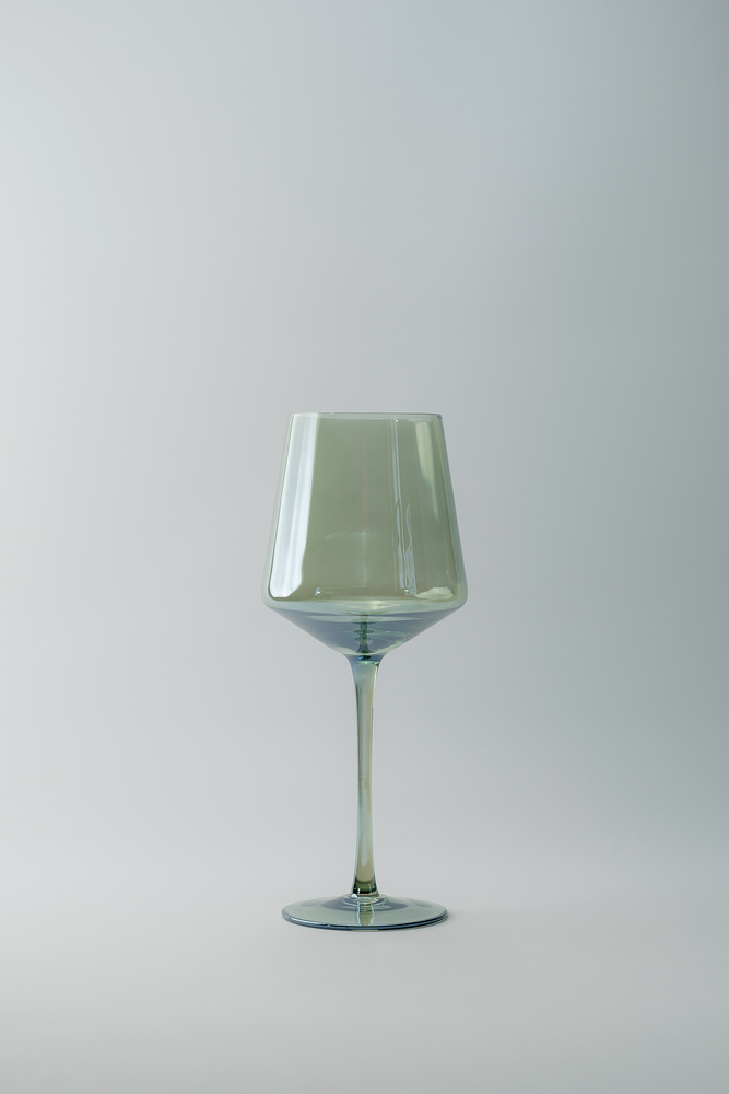 Комплект бокалов Зеленый Бокалы Стеклянная посуда Для дома Бокалы для вина Бокалы и фужеры Посуда для напитков HoReCa