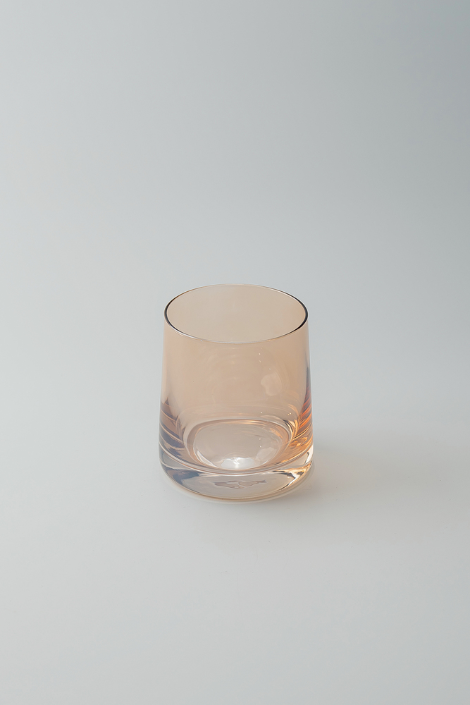 Комплект стаканов Оранжевый Стаканы Стеклянная посуда Для дома Олд фэшн Стаканы Посуда для напитков HoReCa