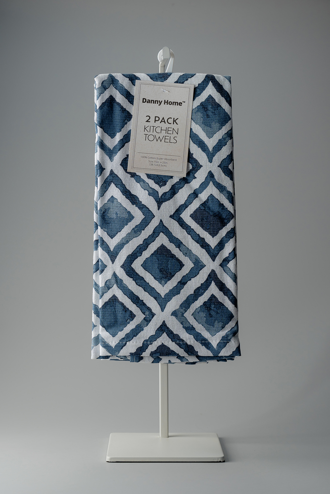 Комплект полотенец Синий Кухонный текстиль Кухня Для дома