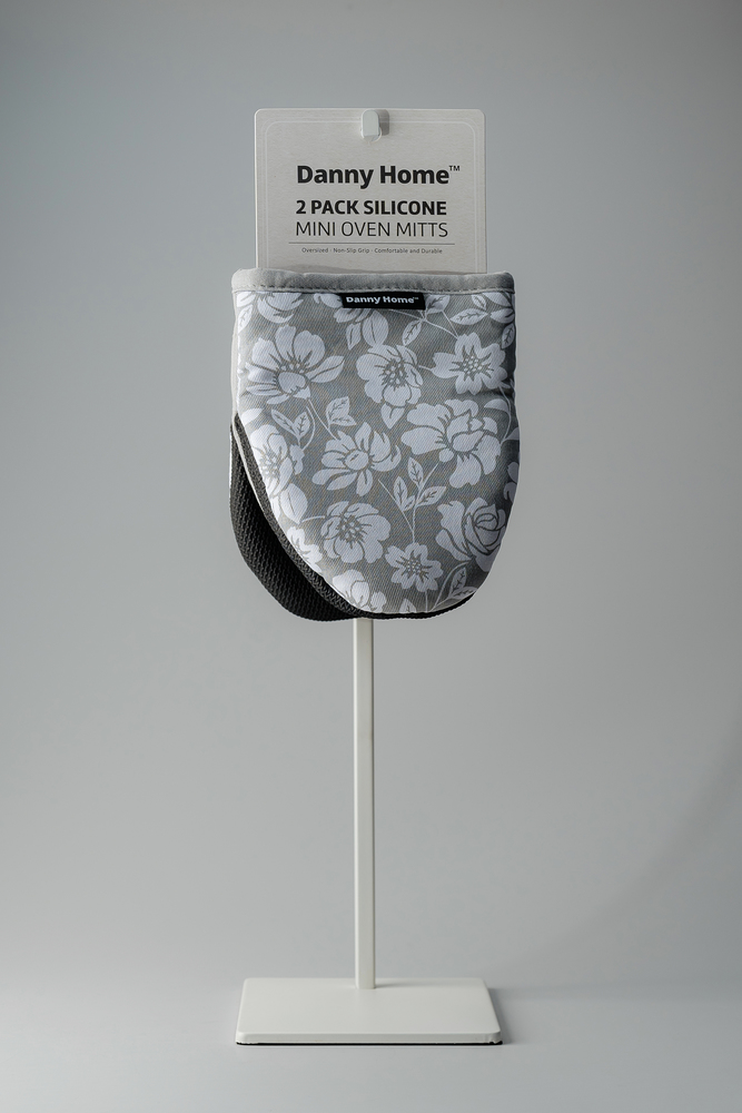 Комплект прихваток Серый Кухонный текстиль Кухня Для дома