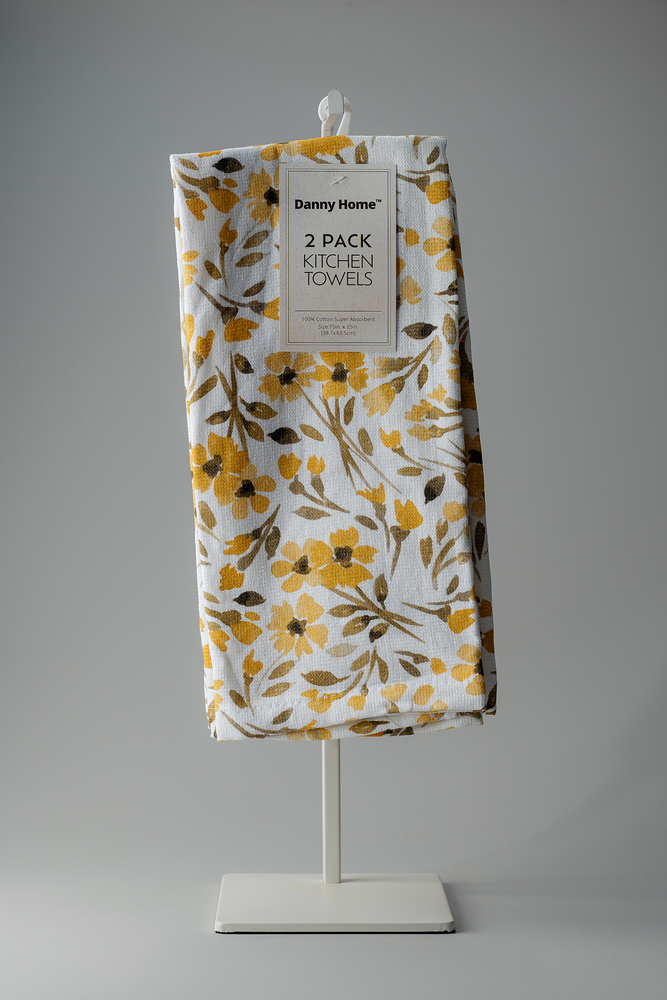 Комплект полотенец Желтый Кухонный текстиль Кухня Для дома