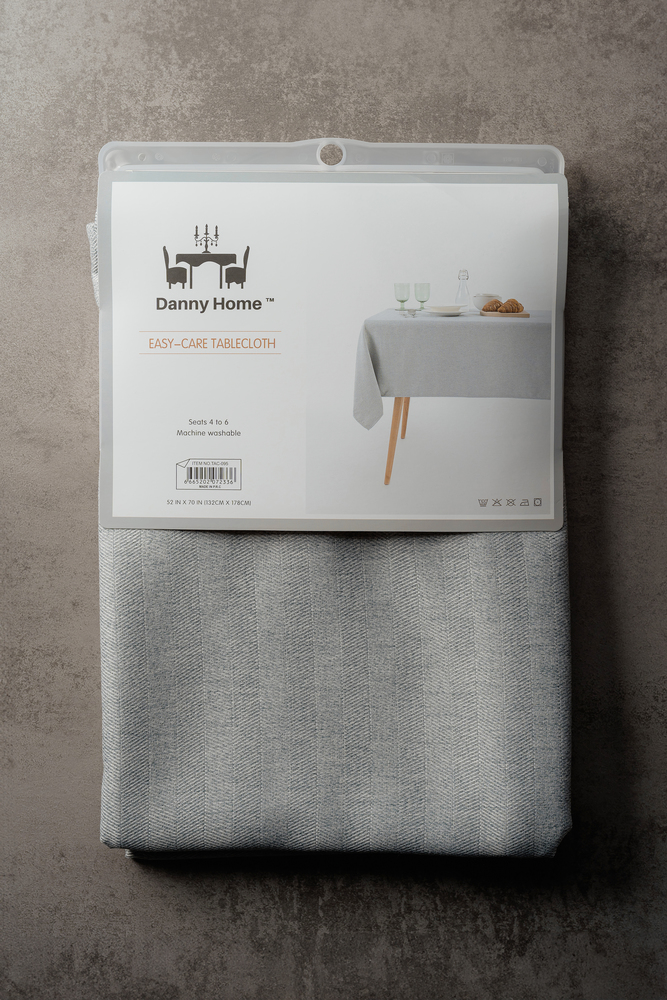 Скатерть Серый Кухонный текстиль Кухня Для дома