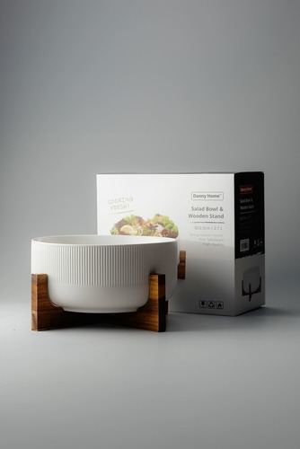 Салатница Белый Блюда и салатницы Столовая посуда Столовая Для дома Салатники Тарелки Столовая посуда Столовая посуда и предметы сервировки HoReCa