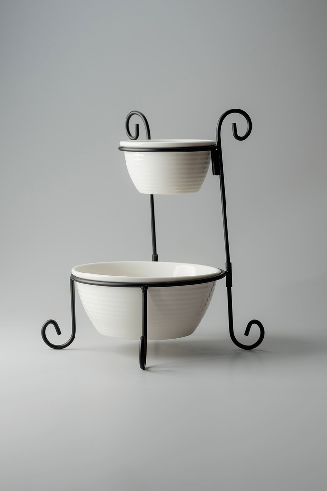 Комплект салатниц Белый Блюда и салатницы Столовая посуда Столовая Для дома Сервировочные блюда Блюда Столовая посуда Столовая посуда и предметы сервировки HoReCa