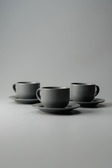Чайная пара Серый Чайные пары Столовая посуда Столовая Для дома Чайные пары Чашки и кружки Посуда для напитков HoReCa
