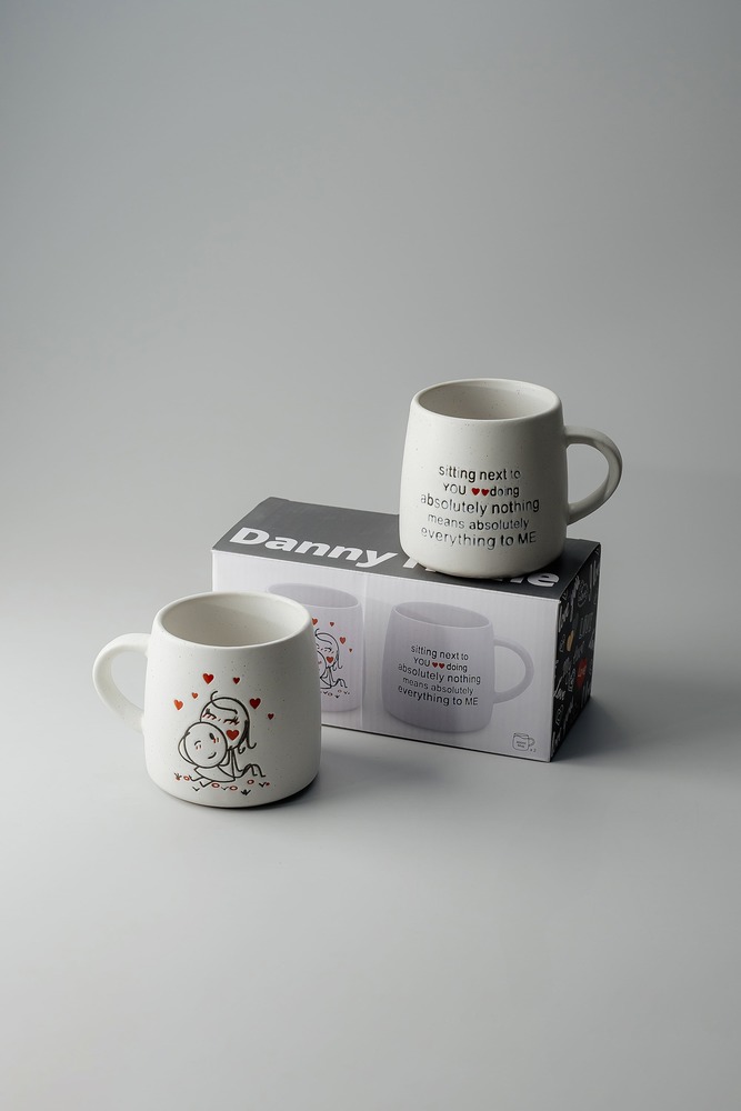 Кружка комплект Серый Кружки Столовая посуда Столовая Для дома Кружки Чашки и кружки Посуда для напитков HoReCa