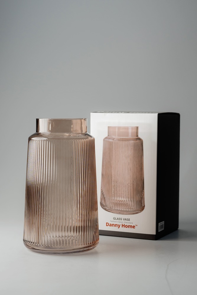 Ваза Нежно-розовый Вазы Гостиная Для дома