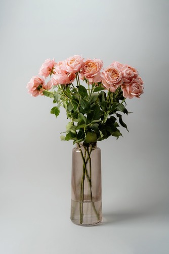 Ваза Нежно-розовый Вазы Гостиная Для дома